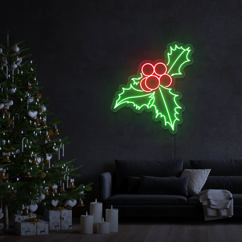 "Christmas Hoe" - LED Neon Sign
