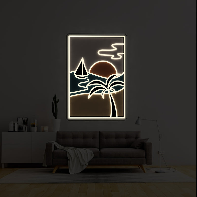 "DREAM ISLAND" - LED Neon Sign