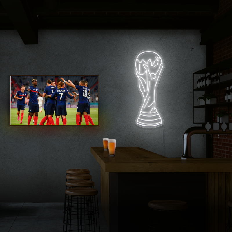 'THE WORLD CUP' - LED neon sign
