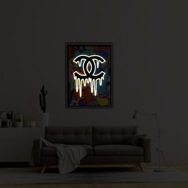"COCO ART" - LED neon sign