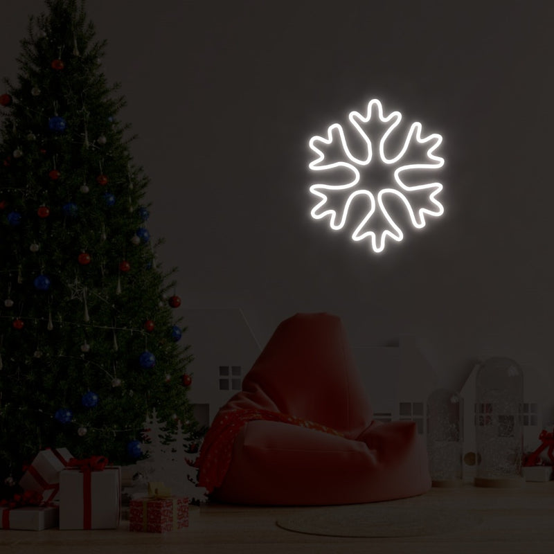 "Little Christmas Snowflake" - LED Neon Sign