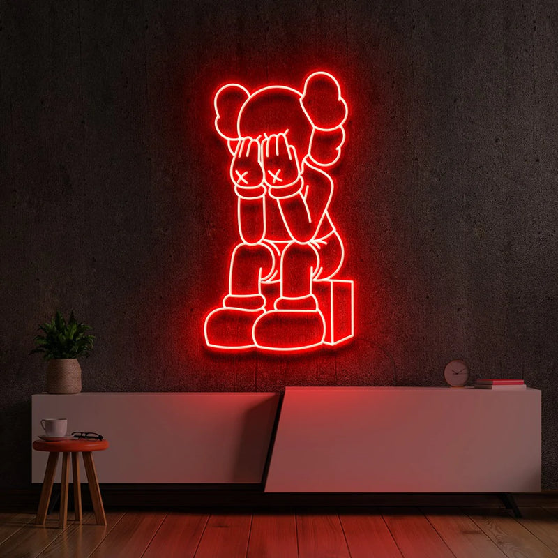 "KAWS" - LED Neon Sign