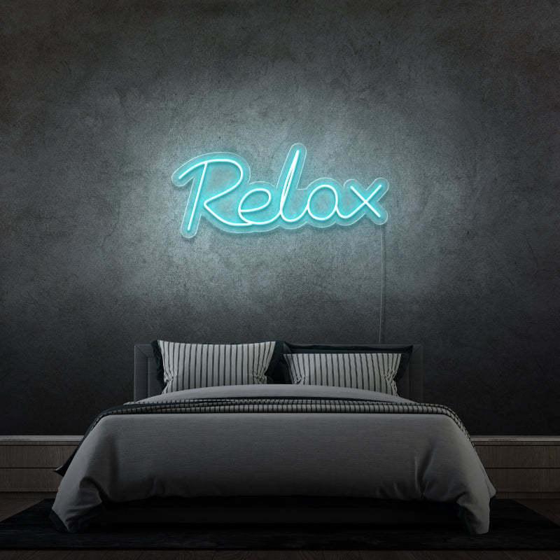 'RELAX' - LED neon sign