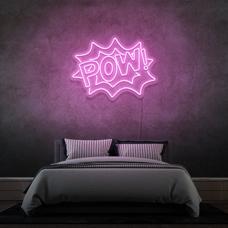 'POW' by Margot - LED neon sign