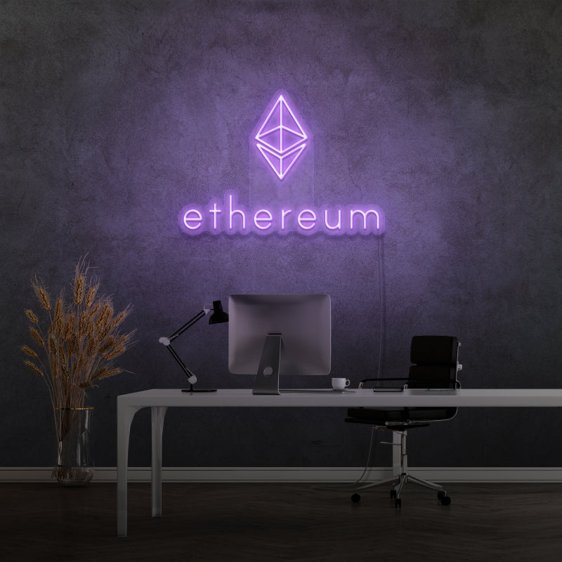 'ETHERUM' - LED neon sign