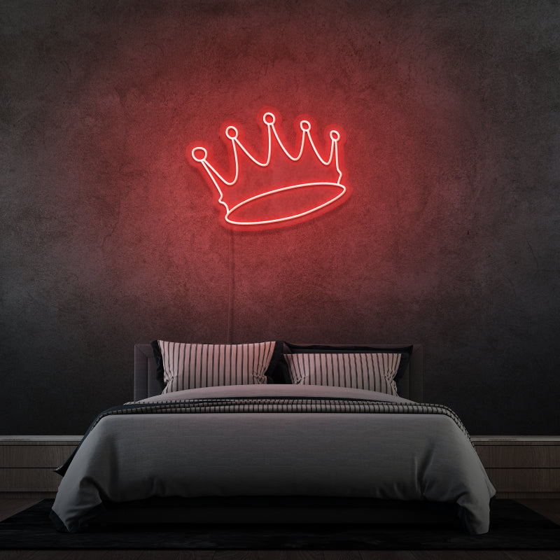 'CROWN' - LED neon sign