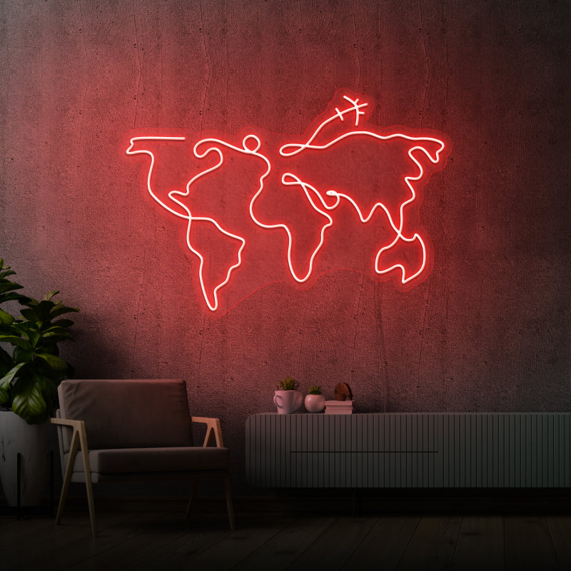 'PLANISPHERE' by Margot - LED neon sign