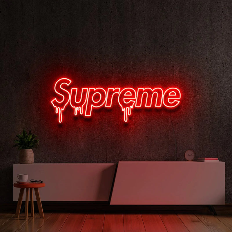 "SUPREME" - LED Neon Sign
