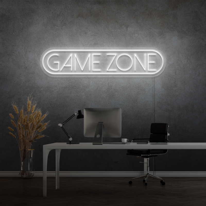 "GAME ZONE" - LED Neon Sign