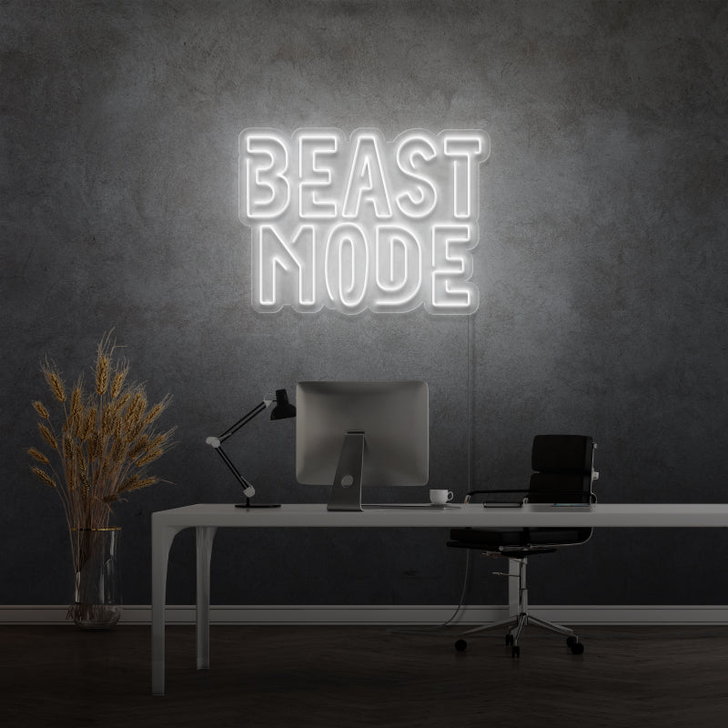 'BEAST MODE' - LED neon sign