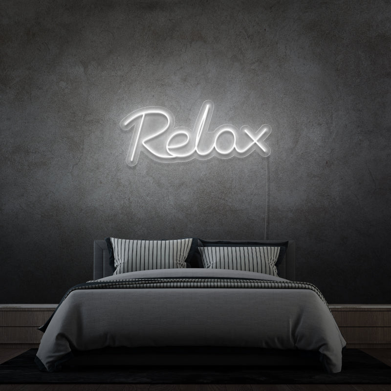 'RELAX' - LED neon sign